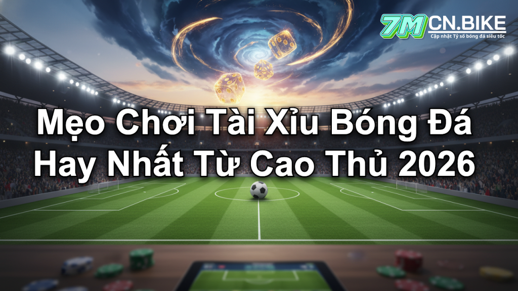 Mẹo Chơi Tài Xỉu Bóng Đá Hay Nhất Từ Cao Thủ 2026