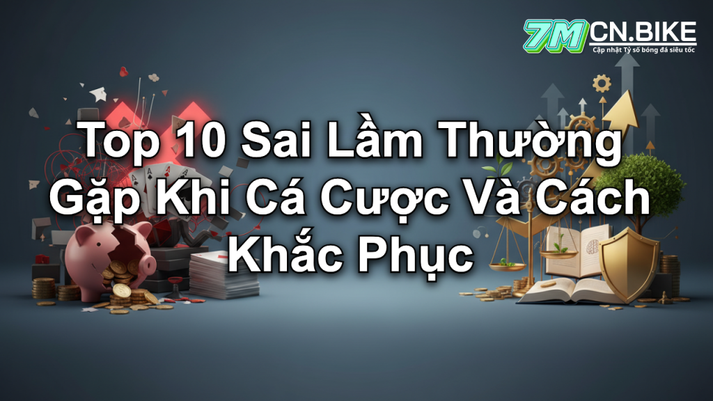 Top 10 Sai Lầm Thường Gặp Khi Cá Cược Và Cách Khắc Phục